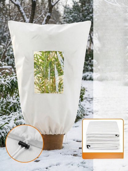 🌿 Winterbeschermingshoes voor planten – Transparante bescherming tegen vorst en koud weer