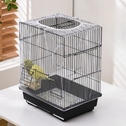 🐦✨ Capa de Malha para Gaiola de Pássaros – Mais Limpeza e Conforto para o Seu Pequeno Amigo! 💚🏡