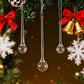 🎄✨ Transparante Kersthangers – IJspegels voor de Kerstboom