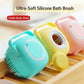 🛁 Silicone Shower Scrub Brush – Gentle Cleansing & Relaxing Massage