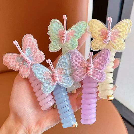 🦋✨ Vlinder Haarrekkers voor Meisjes – Schattig & Kleurrijk