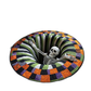 🎃 3D Halloween Round Plush Rug for Spooky Home Decor