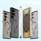 📱 Magnetische metalen bumper-telefoonhoes — Beschermhoes met matte achterkant en kliksluiting ✨