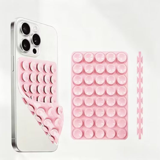 📱 Silicone Suction Phone Stand – Hands-Free Grip & Anti-Slip Holder
