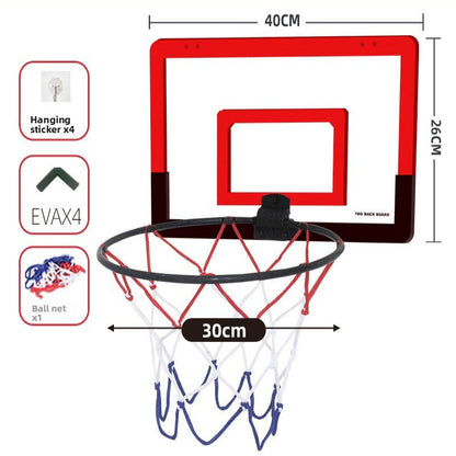 Foldable wall-mounted basketball hoop without drilling – kids basketball set indoor & outdoor 🏀✨