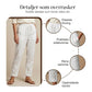 🌸Siste dag – spesialpris: 279,99 kr!!🌸Casualbukser for damer i bomull og lin med elastisk linning