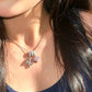 ✨ Dopamine 3-in-1 Initial Necklace with Heart Zircon Charms