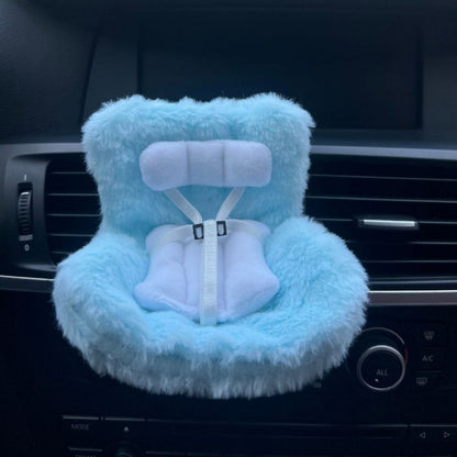 🐹🚗 Mini Autostoeltje voor Auto – Schattige Ventilatieaccessoire