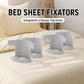 🛏️ Invisible Bed Sheet Holder – Keep Your Bedding Smooth & Secure