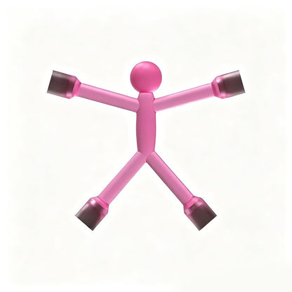 🧲Magnetic Fidget People – Mini Colorful Fridge Magnets, Creative Stress Relief Toy with Funny Expressions