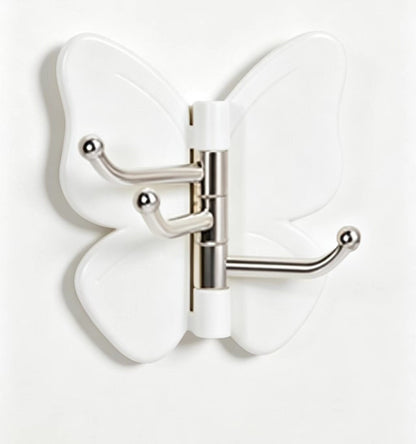 Transparent adhesive hook, no drilling required