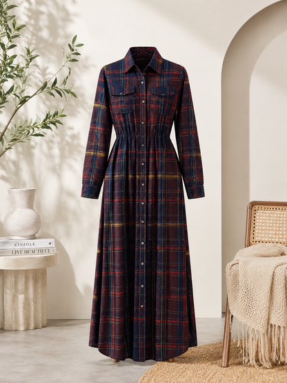 🔥New 2026 vintage-style fitted maxi dress: flattering and slimming; buy it today and get a free belt.