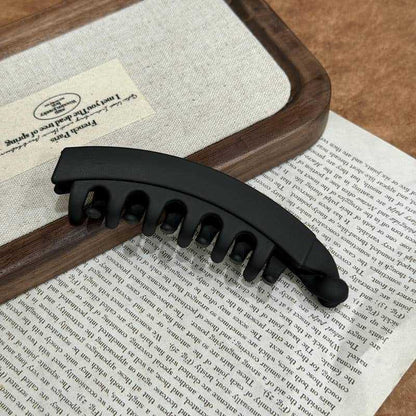 🖤✨ Retro Haarclip – Grote Banane Haarclip voor Opsteekkapsels