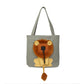 🦁 Cute Lion Head Pet Carrier Bag – Let Your Little Buddy Travel in Style❤️