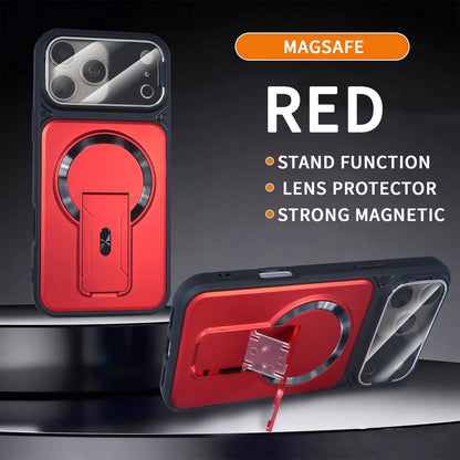 📱 Magnetic Invisible Stand Case – Soft-Touch Full Coverage Protective Case✨