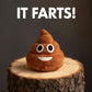 💩 Farting Poop Plush Toy-Squeeze It… And Let It Rip! 😂💨