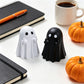 👻 Halloween Ghost Middle Finger Figurine A Spooky Little Attitude For Your Home