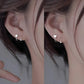 ✨ Minimalist Star & Heart S-Shaped Earrings Elegant Details That Make Every Look Shine