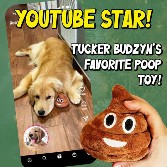 💩 Farting Poop Plush Toy-Squeeze It… And Let It Rip! 😂💨