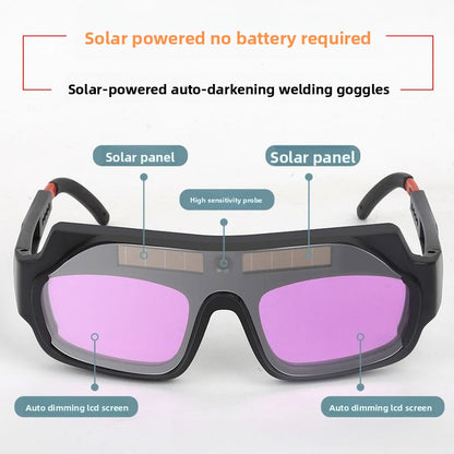 ⚡Solar Auto-Darkening Welding Goggles