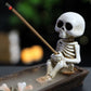 ⚓💀Skeleton Fishing Boat Incense Holder