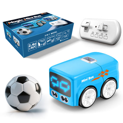 🚌 Mini Smart Bus Toy – Obstacle Avoiding & Follow-Me RC Car🚗💨