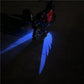 🏍️✨ Luzes LED para Mota «Asas de Anjo» – Iluminação Decorativa