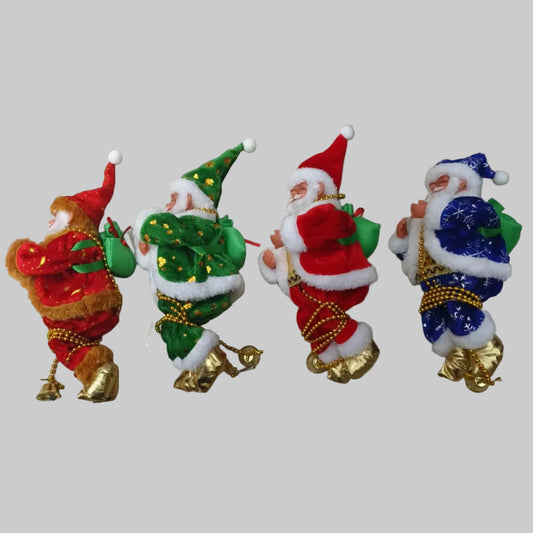🎅 Musical Climbing Santa Toy Watch Santa Climb, Sing & Bring Holiday Magic To Life!