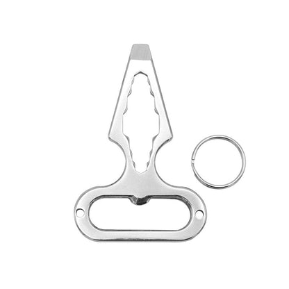 🔧🏕️ RVS EDC Multitool – Compacte Outdoor Tool