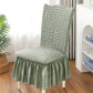 🪑✨ Stretchy Bubble Gauze Chair Cover – Soft Full Coverage Seat Protector