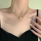 ✨ Magnetic Crystal Ball Collarbone Necklace – Minimalist Luxury, Effortlessly Elegant💎