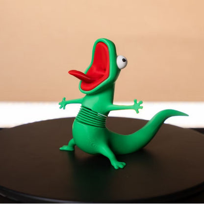 🚗🦎Wobble Spring Lizard Desk Toy😆