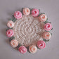 🌹 Handmade Crochet Rose Trivet & Coaster for a Cozy Tabletop Touch