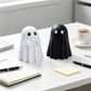 👻 Halloween Ghost Middle Finger Figurine A Spooky Little Attitude For Your Home