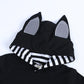 🎃🦇 Baby Halloween Bat Romper – Long Sleeve Hooded Bodysuit