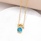 ❤️ Gold-Plated Heart Zircon Pendant Necklace – A Little Sparkle, A Lot of Meaning✨