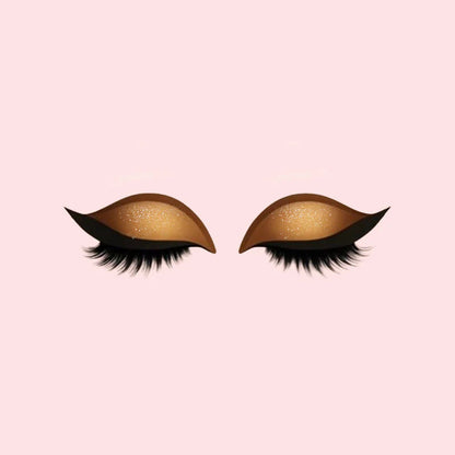 ✨ Reusable eyeshadow and eyelash stickers for effortless application👁️
