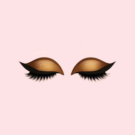 ✨ Reusable eyeshadow and eyelash stickers for effortless application👁️