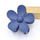 🌸Hair clip with matte floral pattern, new model 2026