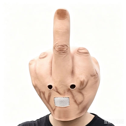🖕 Middle Finger Halloween Mask