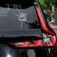 🚗 Fake Car Window Crack Decal — Add A Funny & Realistic Twist To Your Ride
