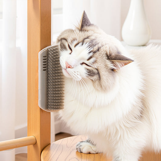 🐱🌿 Kattenborstel met Kattenkruid – Krabben & Schuren aan de Muur