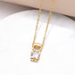 ❤️ Gold-Plated Heart Zircon Pendant Necklace – A Little Sparkle, A Lot of Meaning✨