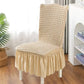 🪑✨ Stretchy Bubble Gauze Chair Cover – Soft Full Coverage Seat Protector