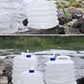 Foldable water canister with tap – space-saving & leak-proof