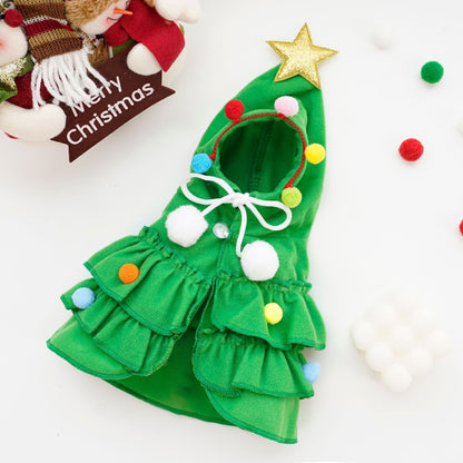 🎄🐾Christmas Tree Pet Dress