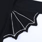 🎃🦇 Baby Halloween Bat Romper – Long Sleeve Hooded Bodysuit