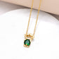 ❤️ Gold-Plated Heart Zircon Pendant Necklace – A Little Sparkle, A Lot of Meaning✨