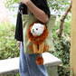 🦁 Cute Lion Head Pet Carrier Bag – Let Your Little Buddy Travel in Style❤️