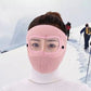 Máscara facial de inverno para proteção contra o vento – Máscara térmica de polar quente com proteção facial para ciclismo e atividades ao ar livre